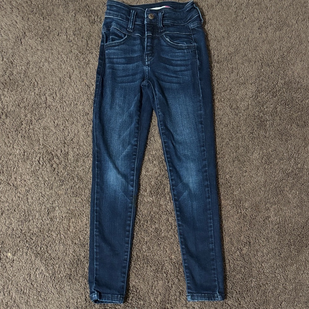 KanCan Dark Blue Girls Skinny Jeans